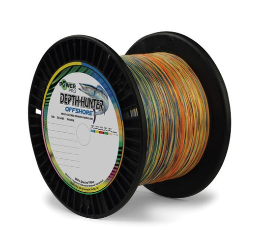 PowerPro Depth Hunter Offshore Multicolor Braid