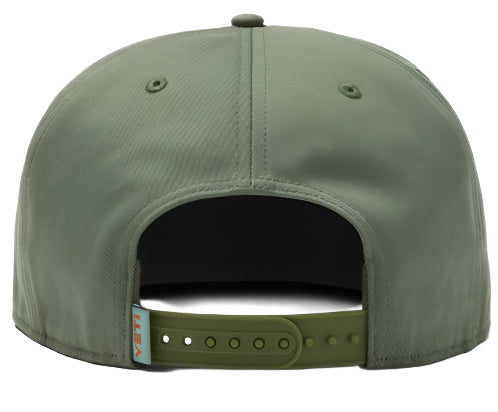 YETI Grizz Proof Mid Pro Flat Brim Rope Hat Snapback