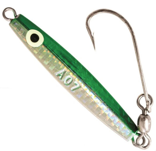 Tsunami Diamond Jig Hollow Green 1oz