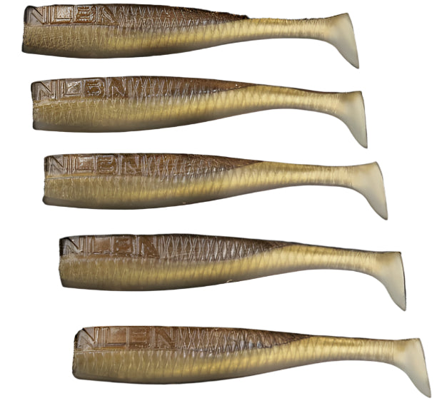 NLBN No Live Bait Needed 3.75" Paddle Tail