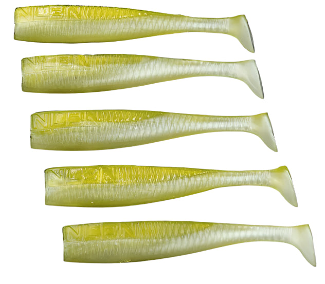 NLBN No Live Bait Needed 3.75" Paddle Tail