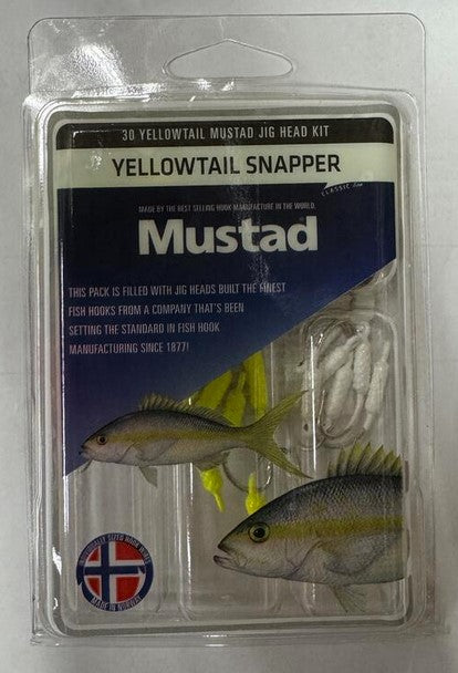 Mustad Yellowtail Snapper Jig Head Kit