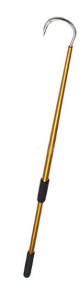 Aftco Taper-Tip Aluminum Gaff - Gold 4' 3" Hook 3/8