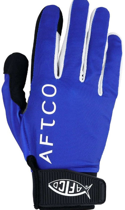 Aftco Jigpro Gloves - Blue