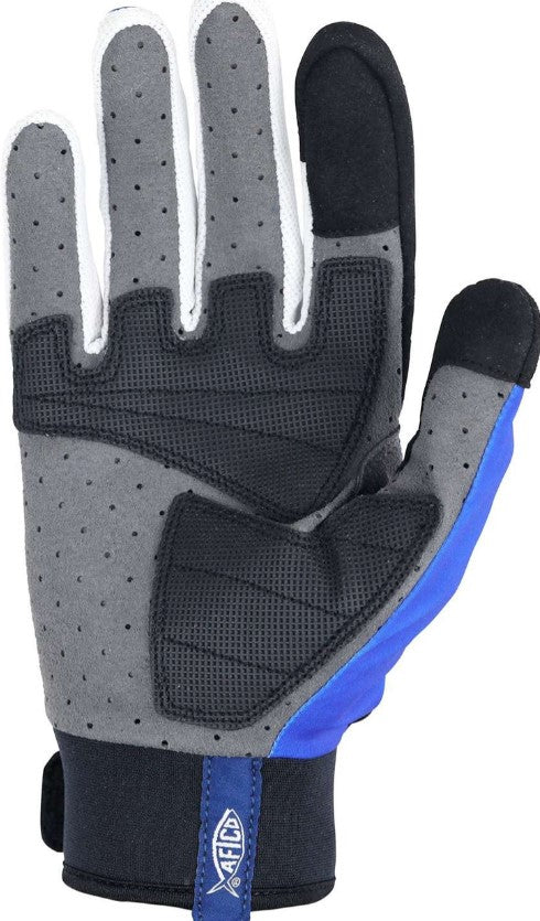 Aftco Jigpro Gloves - Blue