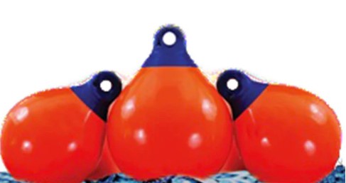 Mondo Polymer Buoy (12, 15, 18 Inch) - Orange.