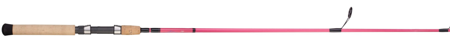 Crowder PESS706 E-Series Light Pink Spinning Rod 7' 6-12lb.