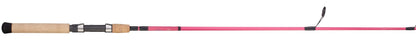 Crowder PESS706 E-Series Light Pink Spinning Rod 7' 6-12lb.
