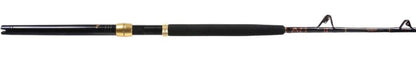 Star Rods B50100RSHC Handcrafted Stand-Up Conventional Rod Black Aftco Rollers 5'9" 50-100lb