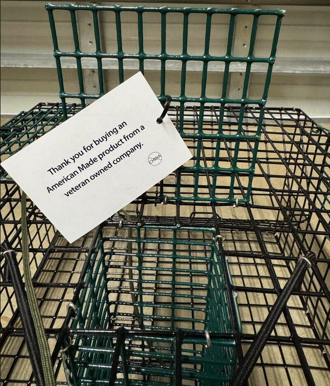 Rob's Reel Bait Half Crab 1/2 Trap 24" x 24" x 12"