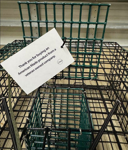 Rob's Reel Bait Half Crab 1/2 Trap 24" x 24" x 12"