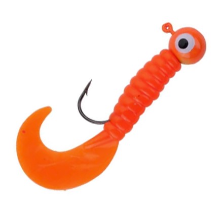 Johnson Swimming Grubs 3″ 1/8oz 5-Pack