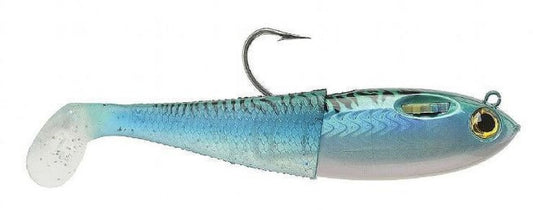 Spooltek Lures Swimbait 4" 1/0oz Blue Makeral