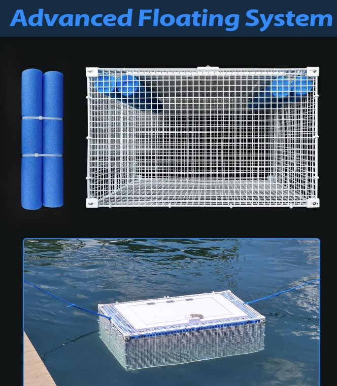 Bluewing Floating Live Bait Pen Bait Cage