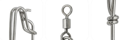 Bluewing Long Line Clip With Barrel Swivel 10/0 661lbs (x2)