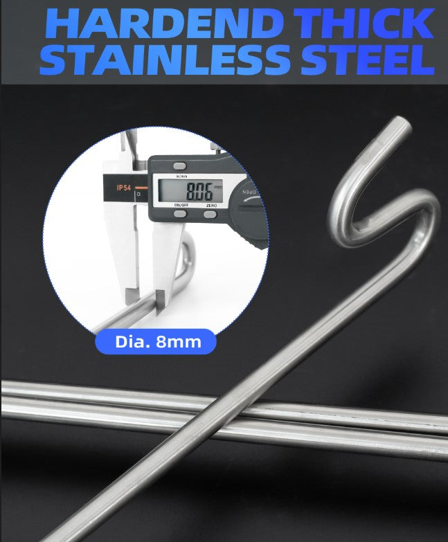 Bluewing Super Heavy Duty Dehooker Silver 20" Inch.