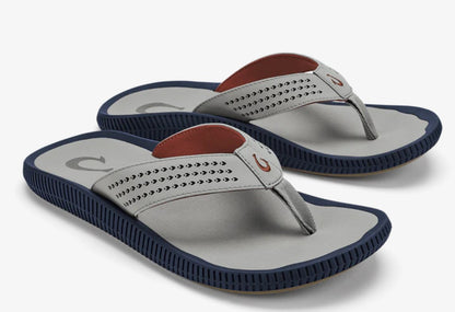 Olukai Ulele Ash/Ash Men’s Water-Ready Beach Sandals