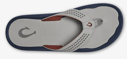 Olukai Ulele Ash/Ash Men’s Water-Ready Beach Sandals