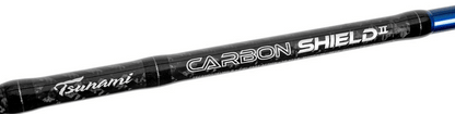 Tsunami Carbon Shield II TSCSHDII761M-B Spinning Rod 7'6" 10-20lb
