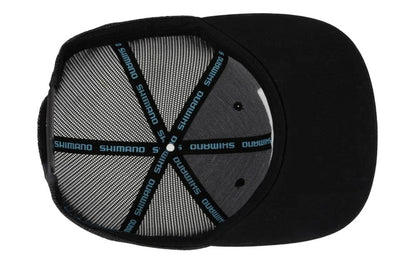 Shimano Original Flat Bill Cap Snapback Black