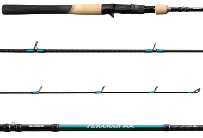 Shimano TPECX68ML Teramar PX Southeast Casting Rod 6'8" 10-20lb.