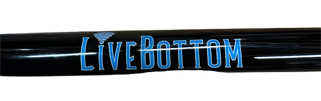 Livebottom LBCDD60 Offshor Series Bent Butt Conventional Rod With Roller Tip 6' 250lb