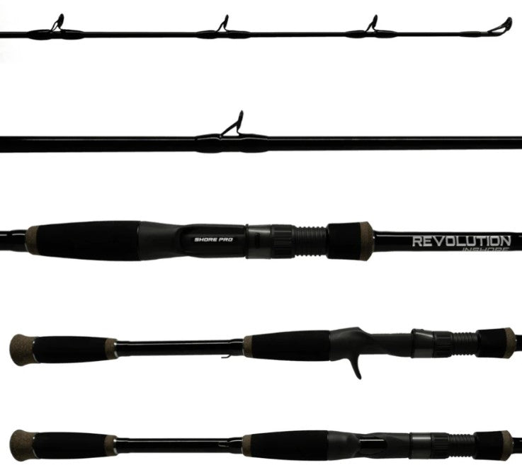 JYG RI-12-25-SG-C Revolution Inshore Casting Rod 7' 12-25lb