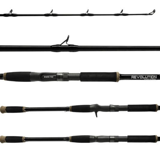 JYG RI-80XXH-20-40-SG-C Revolution Inshore Casting Rod 8' 20-40lb