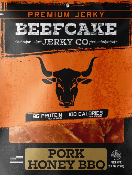 BeefCake Jerky 2.07 Ounce Ziploc Bag.