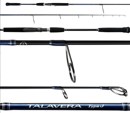 Shimano TTJS60M Talavera Type J Jigging Spinning Rod 6' 40lb.