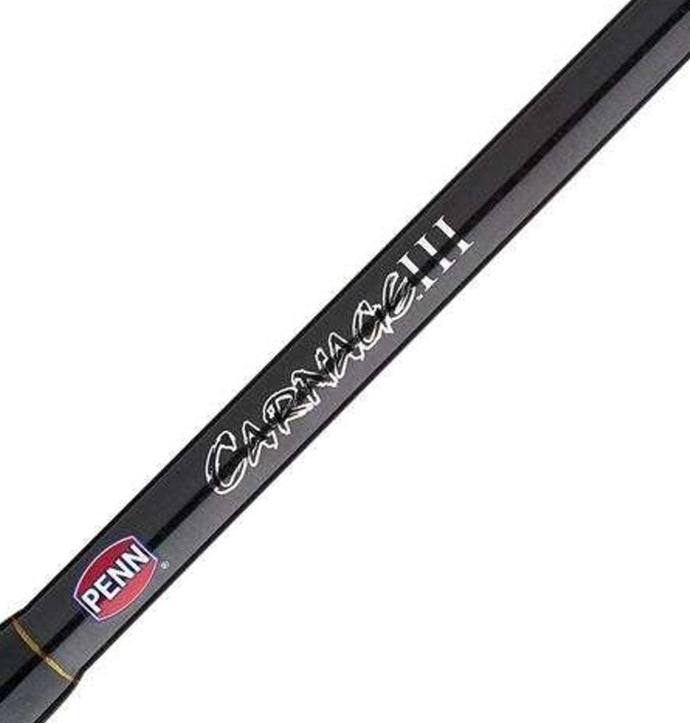 Penn CAROSIII2040C60TU Carnage III Offshore Conventional Rod 6' 20-65lb.