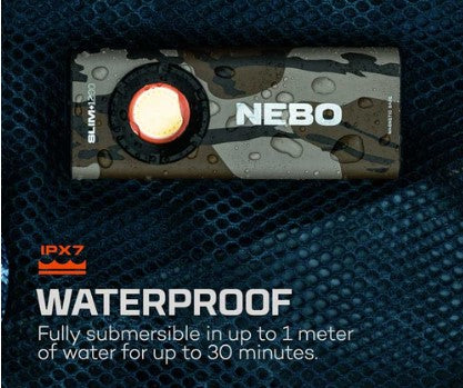 NEBO SLIM+ 1200 Rechargeable Pocket Light - Mossyoak Bottomlands.