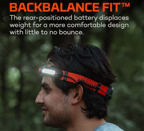 NEBO Curvbeam 600 Flex Headlamp.