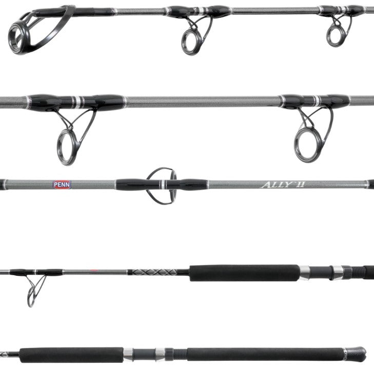 Penn ALLYBWII3050S66 Ally Spinning Boat Rod 6'6" 30-80lb