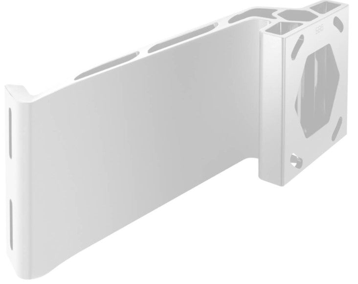 Minn Kota Raptor 6" Starboard Jack Plate Adapter Bracket - White.