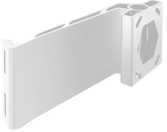 Minn Kota Raptor 6" Starboard Jack Plate Adapter Bracket - White.