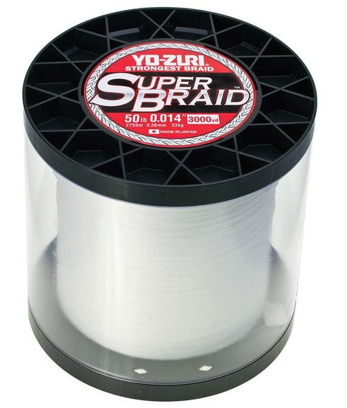 Yo-Zuri SuperBraid - 3000 yds - 50 lb - White