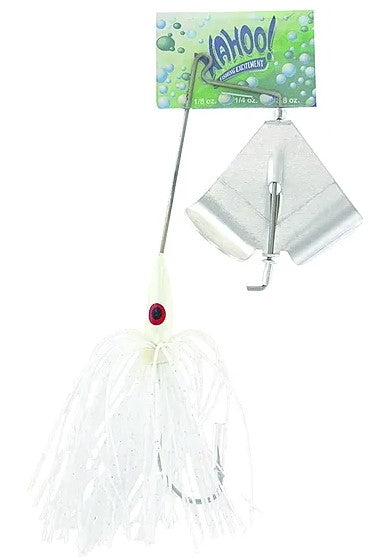 Wahoo Fishing Products Buzz Bait 4/0 Hook White Chartreuse