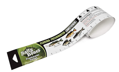 Salty Bones Florida Freshwater Vinyl Lawsticker - 36"