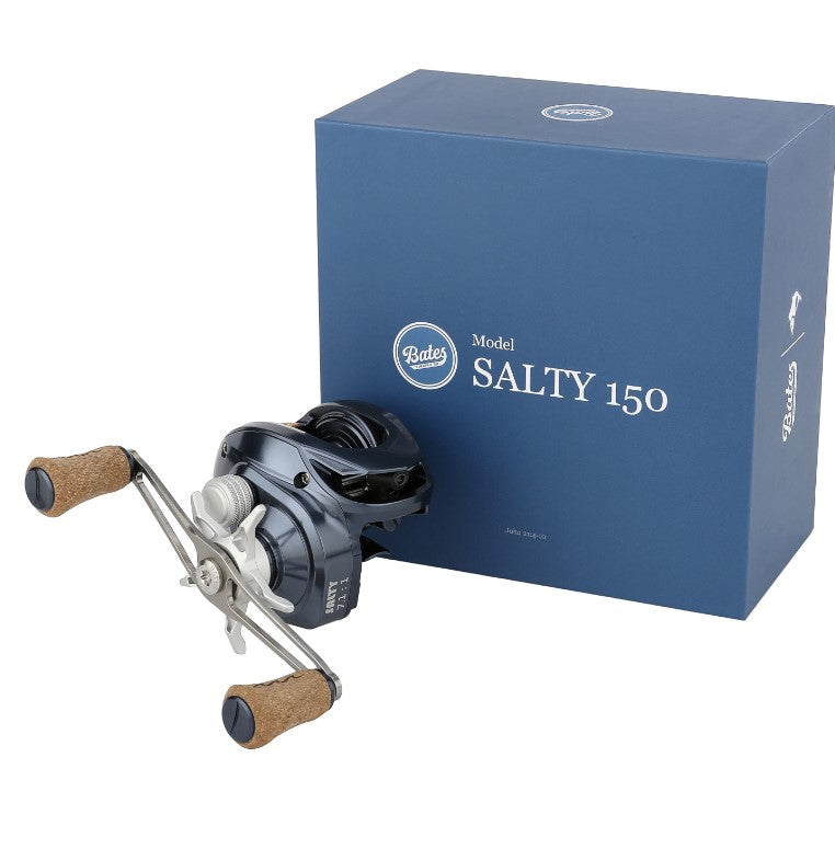 Bates Salty 150 Baitcasting Reel Right Hand / 6.3:1
