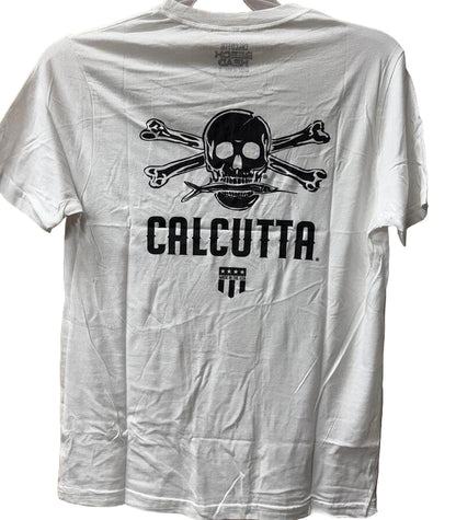 Calcutta Original Logo Short Sleeve T-shirts White