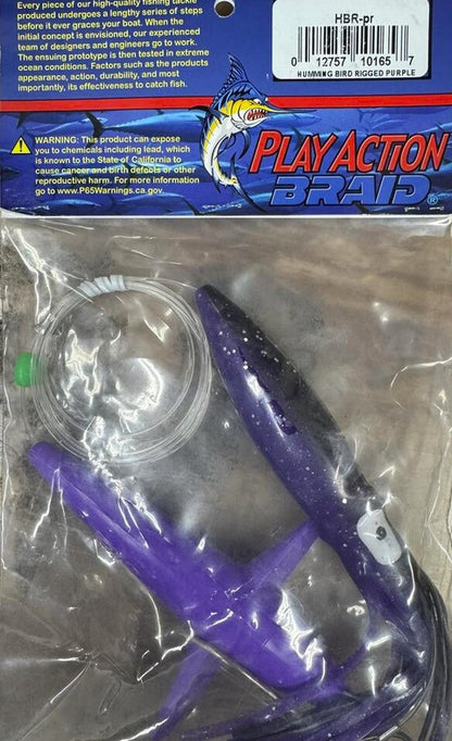 Play Action Purple Humming Bird Rigged