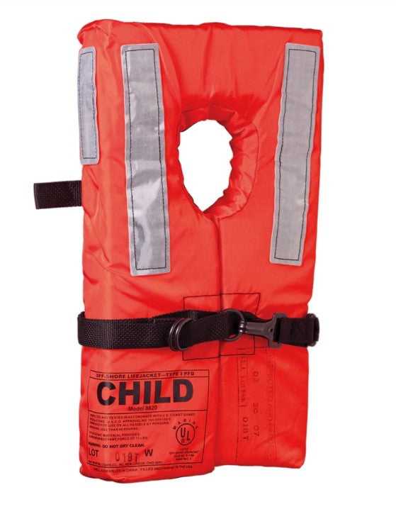 Type I Child Collar Style Life Jacket