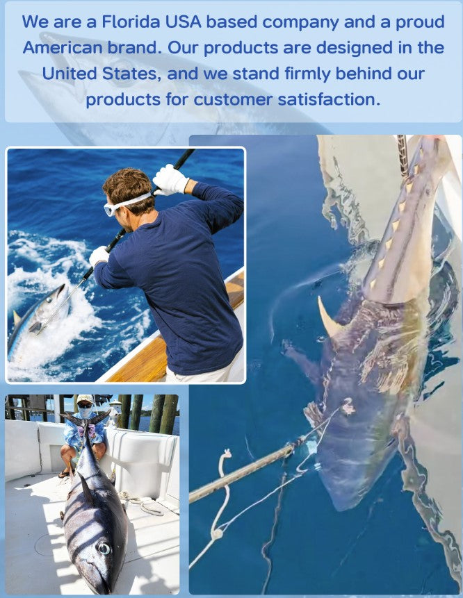 Bluewing 12' Front Weighted, 3-Piece, Carbon Fiber Harpoon. – Tuppens