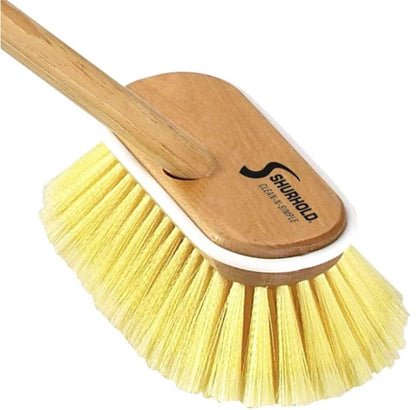 Shurhold Soft 6" Yellow Brush with 48" Wooden Handle