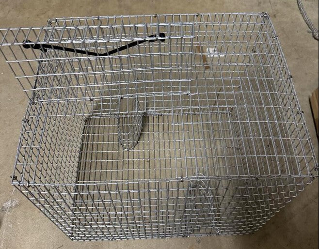 Tray's Traps 2 Funnel Pinfish Trap Galvanized