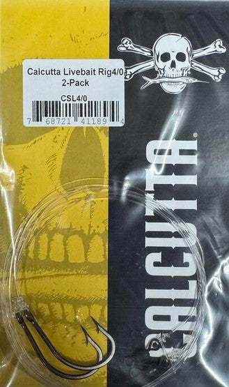 Calcutta Equalizer Livebait Leaders Rig