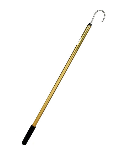 Sea Striker Gold Anodized Aluminum Gaff Stainless Steel Hook With Hook Cover