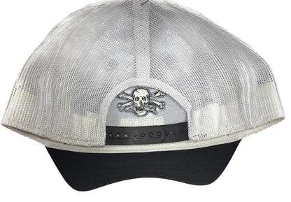 Calcutta Adjustable Trucker Snapback Hat With Mesh Back