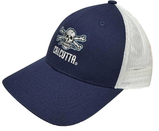 Calcutta Adjustable Trucker Snapback Hat With Mesh Back